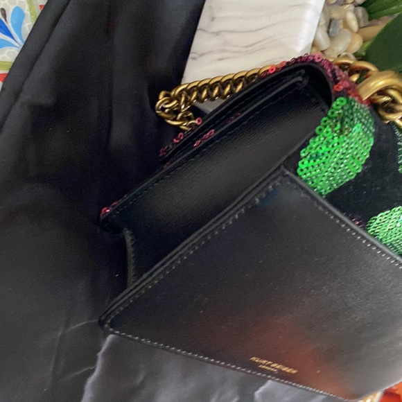 kurt Geiger London Shoreditch Floral Sequin Small Crossbody Bag - Picture 13 of 17
